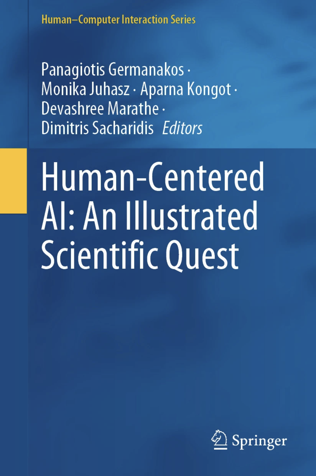 Human-Centered AI: An Illustrated Scientific Quest — book cover